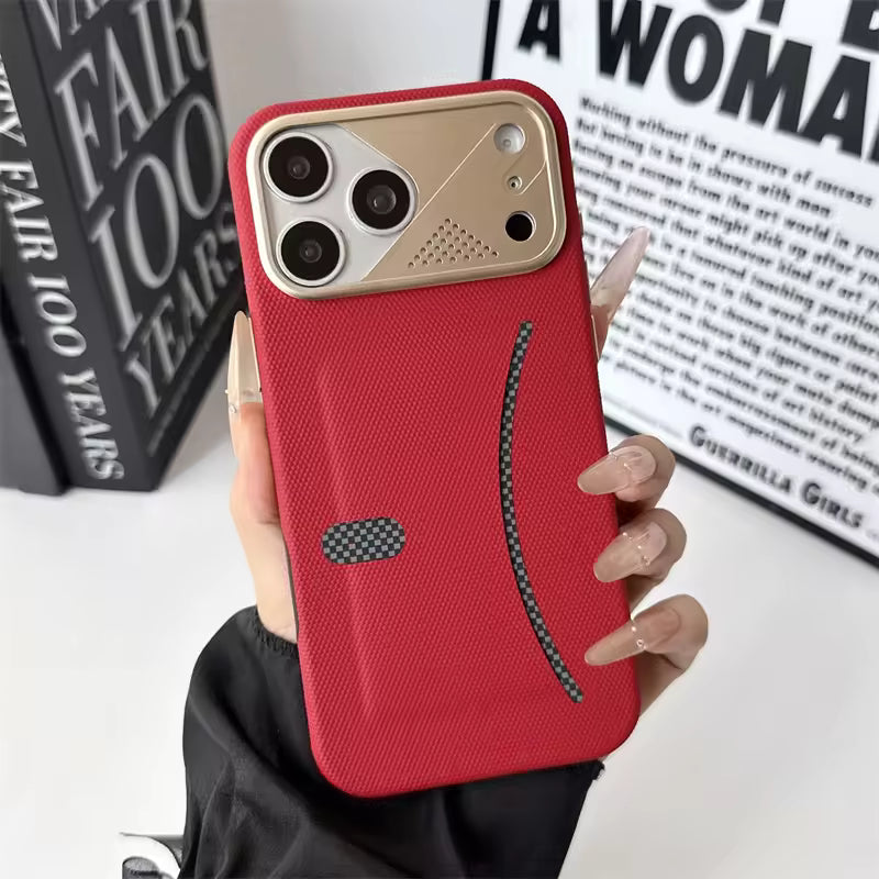 Texture Card Slots Holder Protective Case for iPhone