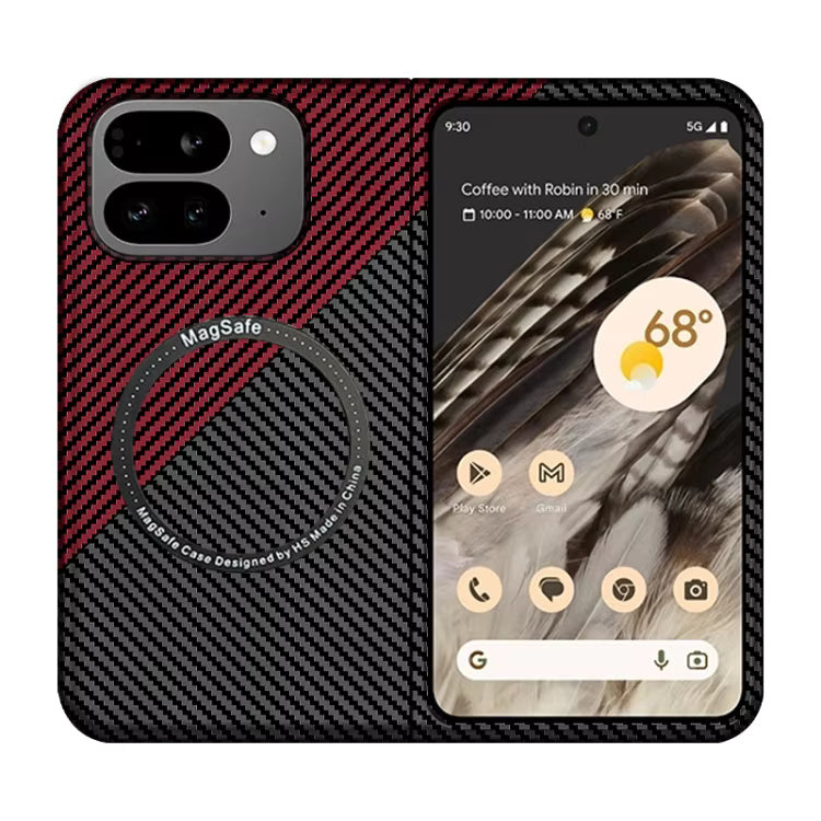 Colour Magnetic Carbon Fiber Case For Google