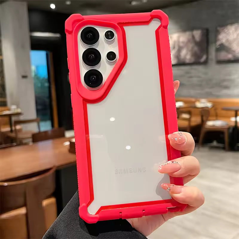 DualTone Shockproof Corners Case For Samsung