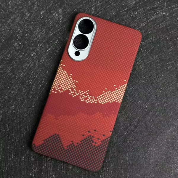 Colour Magnetic Carbon Fiber Case For Samsung Edge