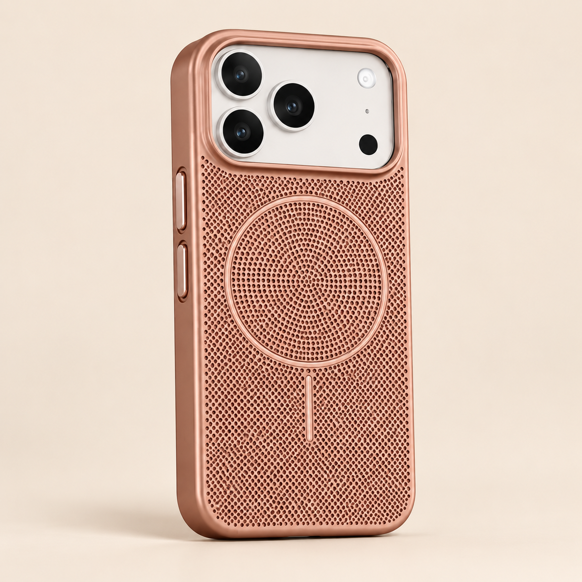 Magnetic Metal Mesh Phone Case for iPhone