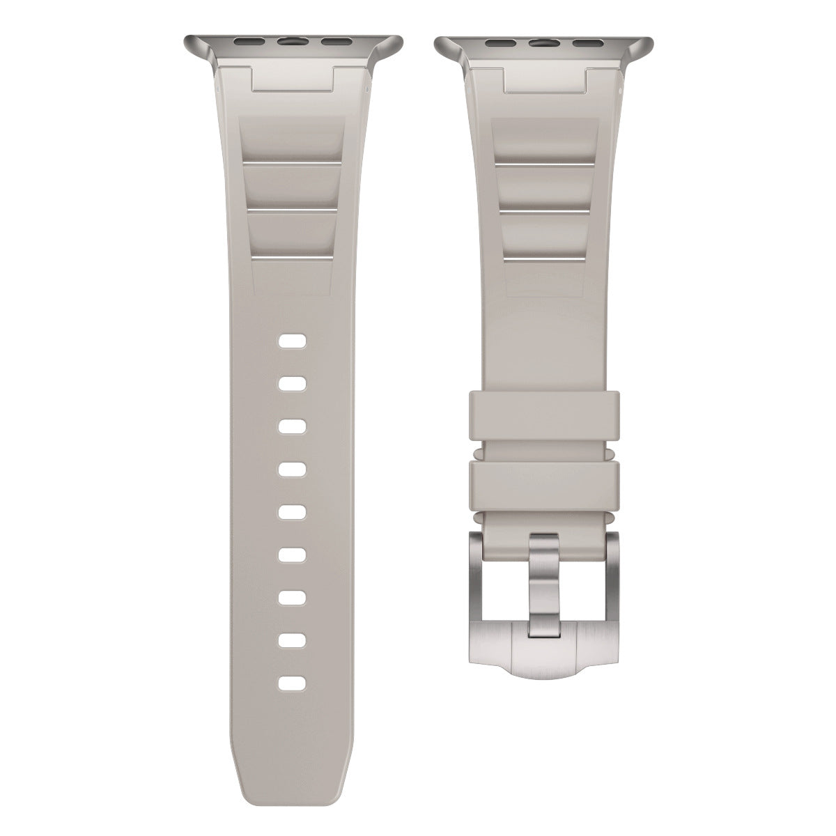 Liquid Silicone Fancy Rubber Strap for Apple Watch