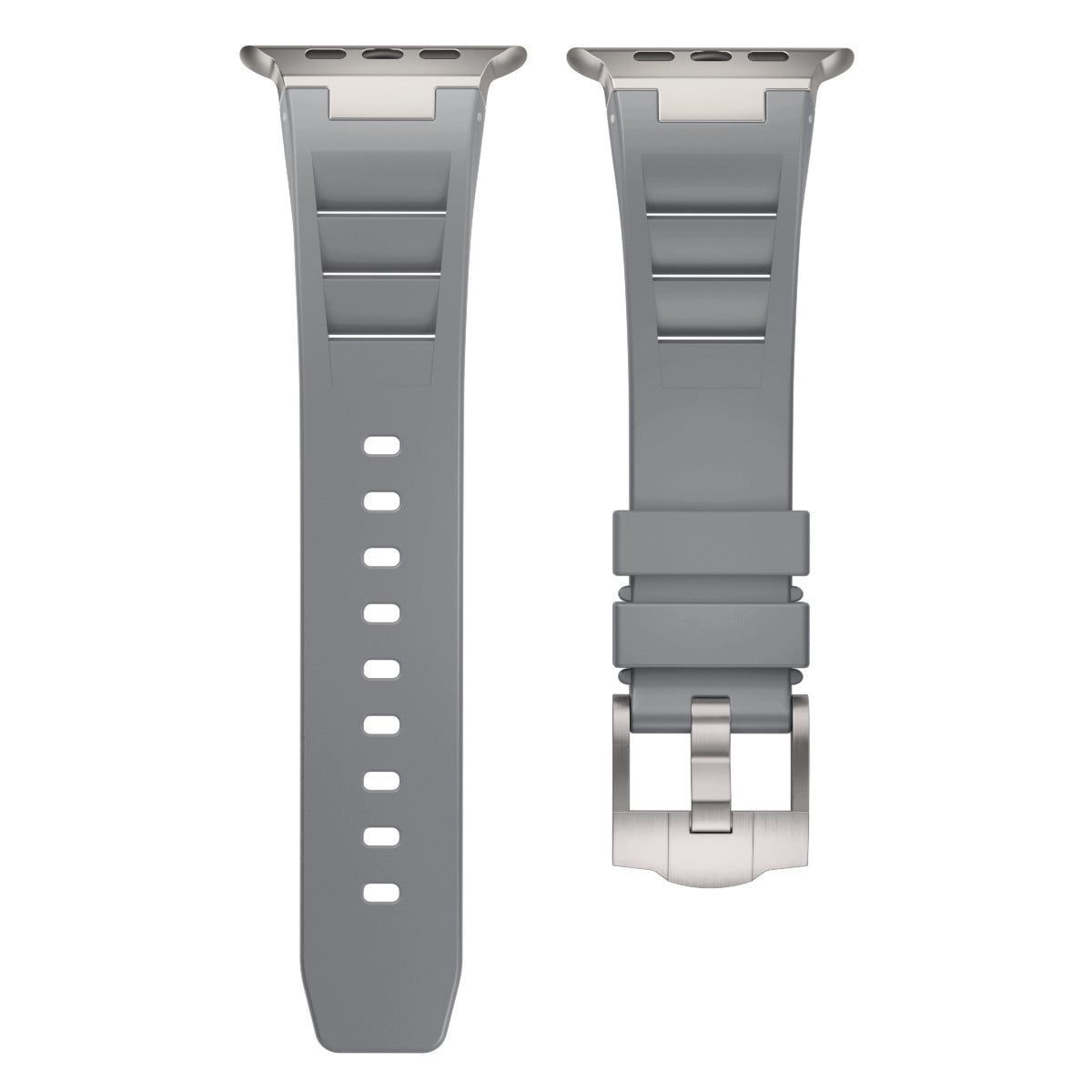 Liquid Silicone Fancy Rubber Strap for Apple Watch