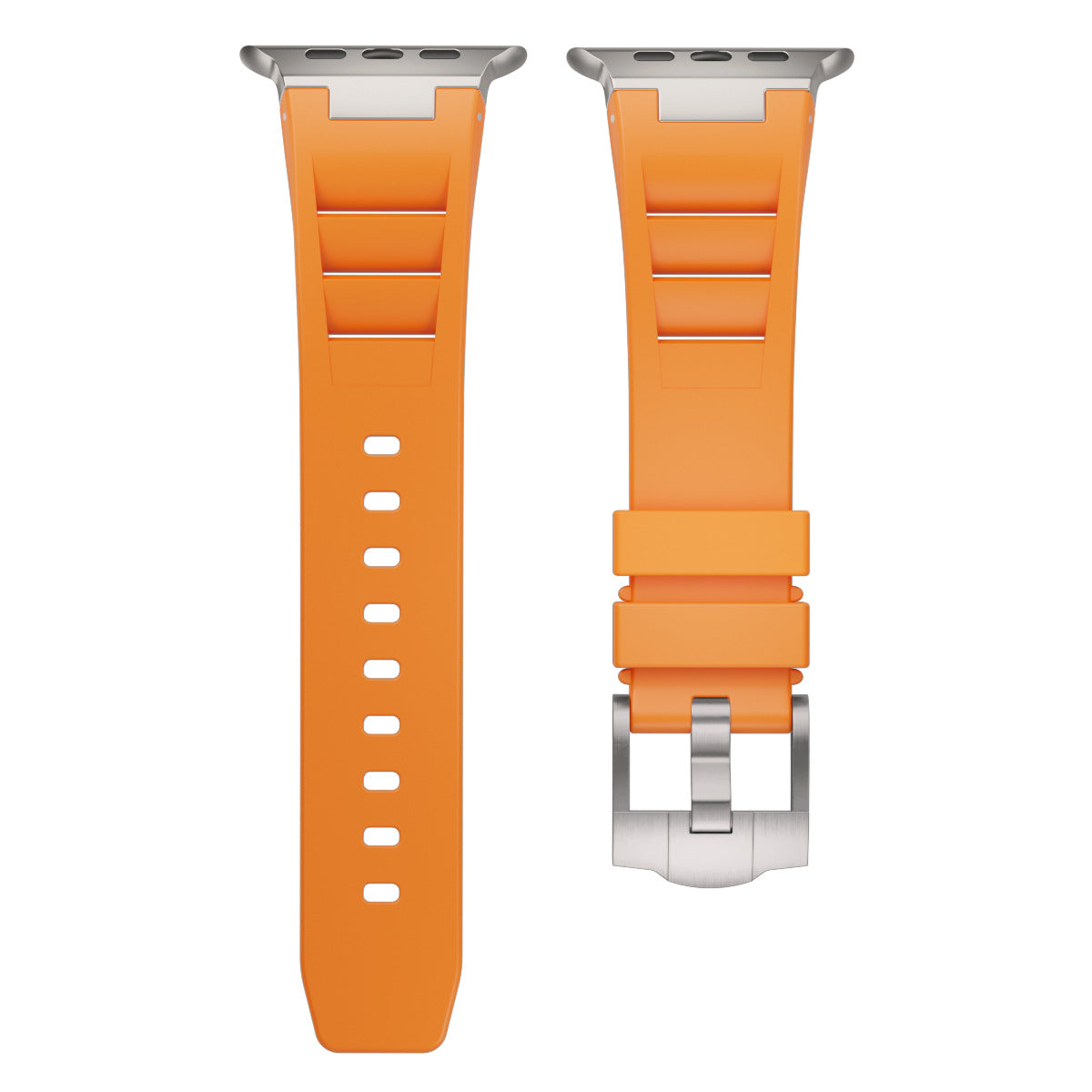 Liquid Silicone Fancy Rubber Strap for Apple Watch