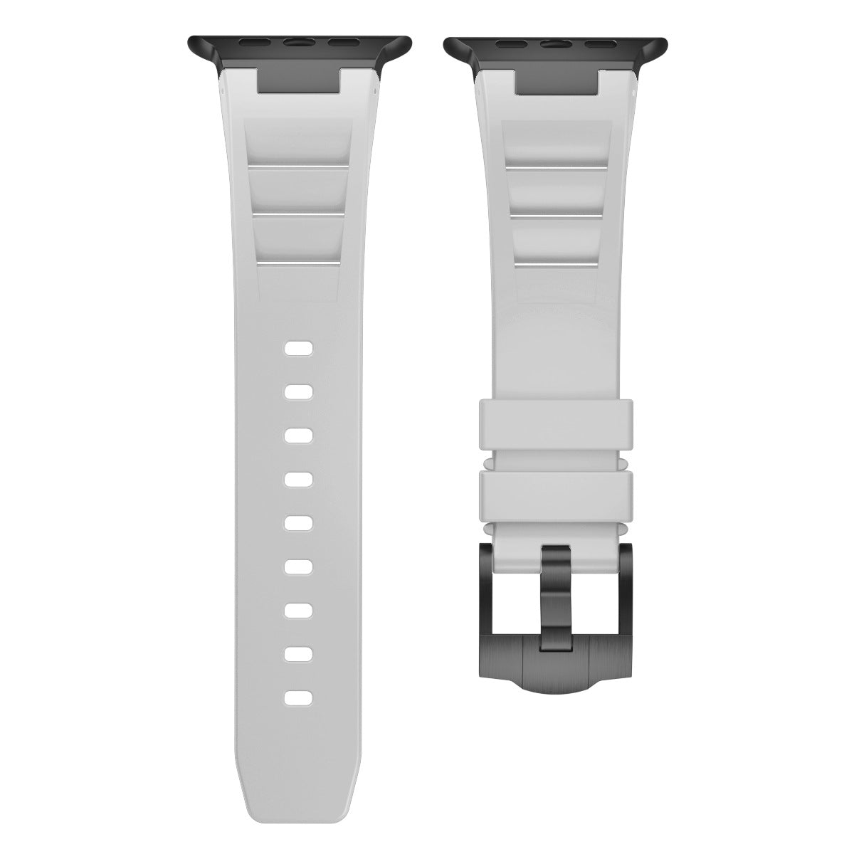 Liquid Silicone Fancy Rubber Strap for Apple Watch