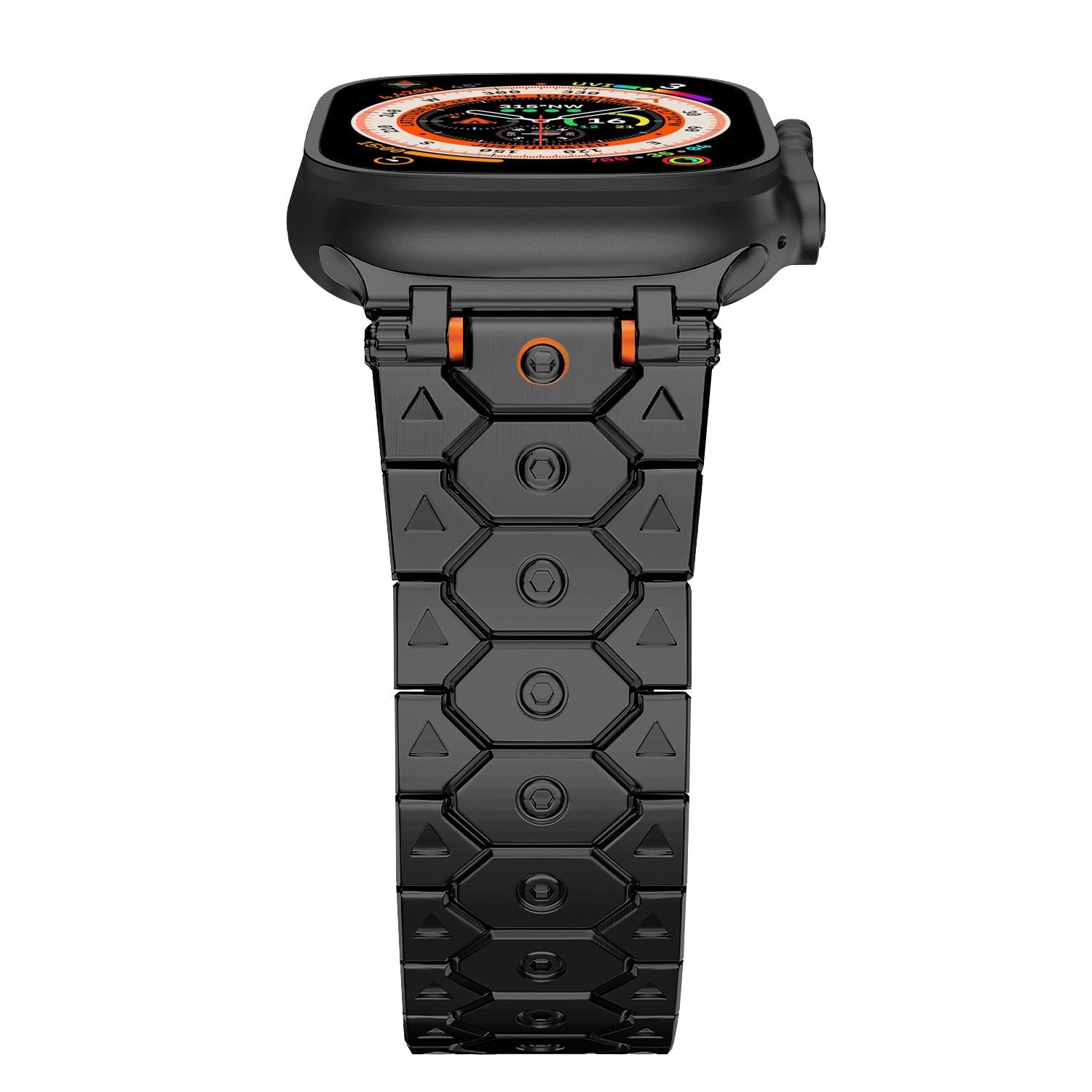 Tactical Style Titan Stainless Steel Fashion Bracelet for Apple Watch