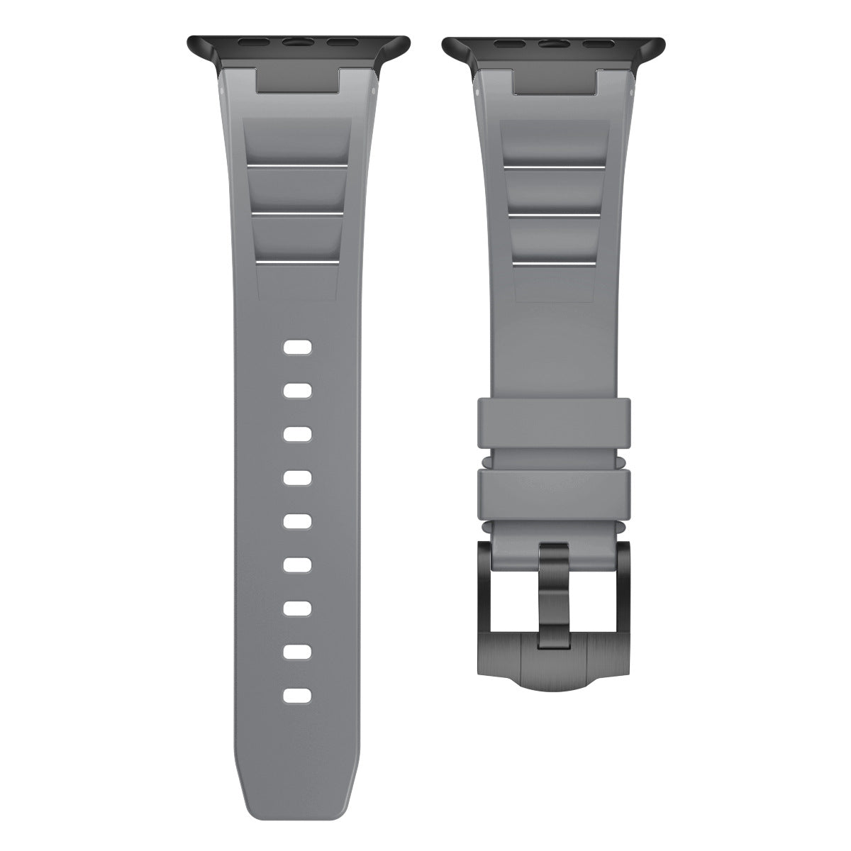 Liquid Silicone Fancy Rubber Strap for Apple Watch