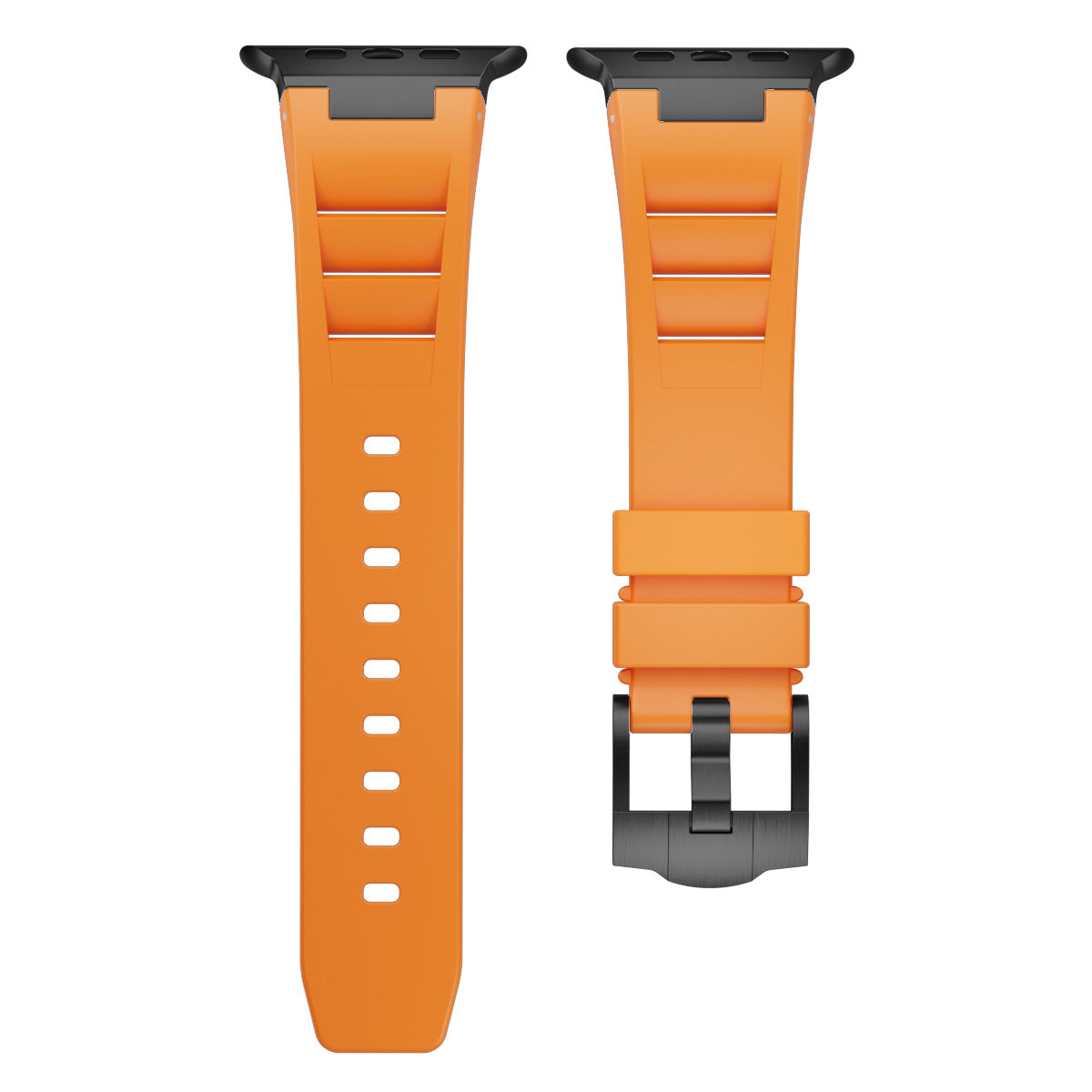 Liquid Silicone Fancy Rubber Strap for Apple Watch