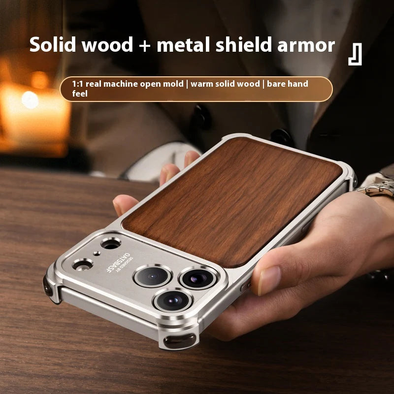 AirWood Armour Case For iPhone