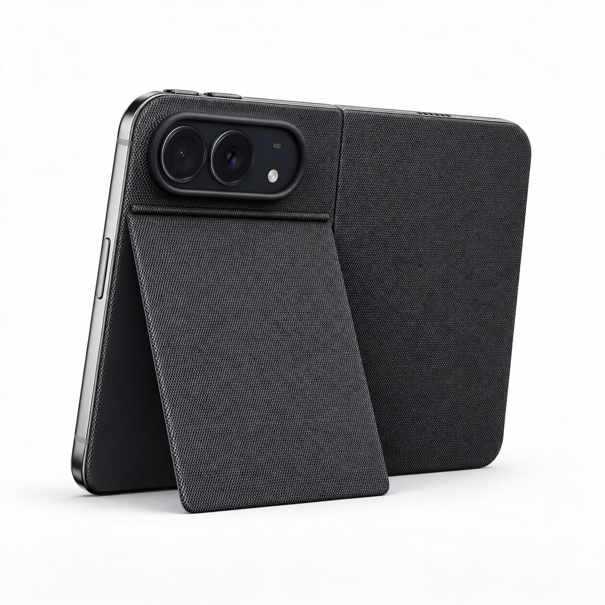 Techwoven Magnetic Case With Multi-Angle Kickstand for iPhone Duo