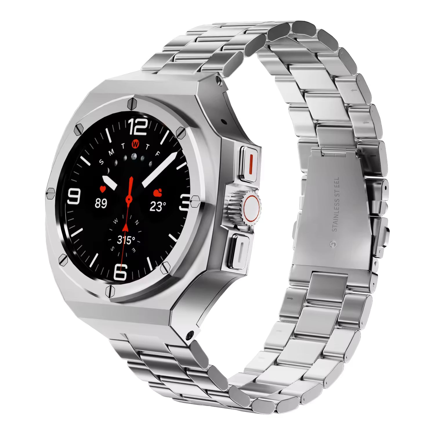 SS Metal Shell For Samsung Watch