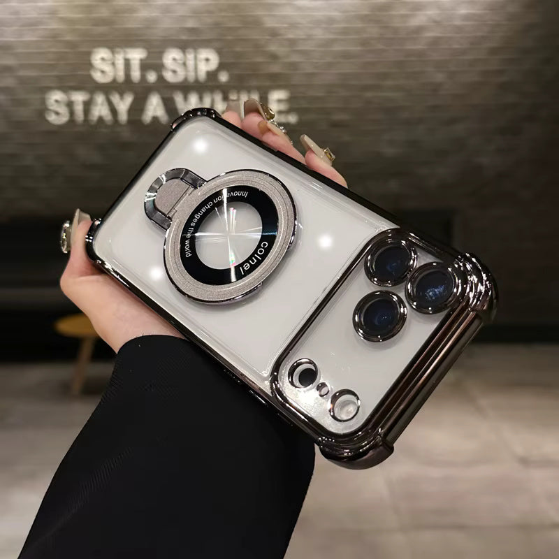 Colnel Transparent MagSafe Case For iPhone