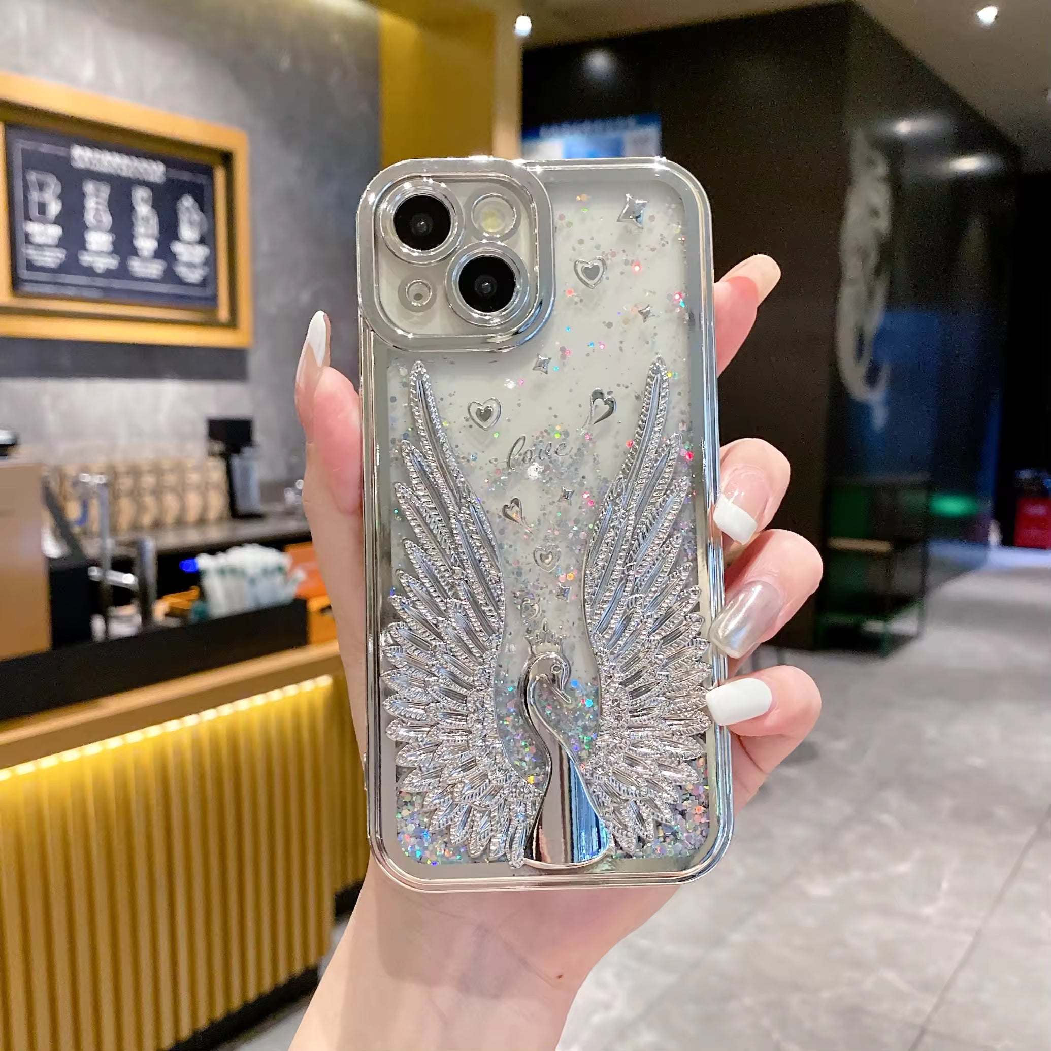 RoyalSwan Glitter Flow Case For iPhone