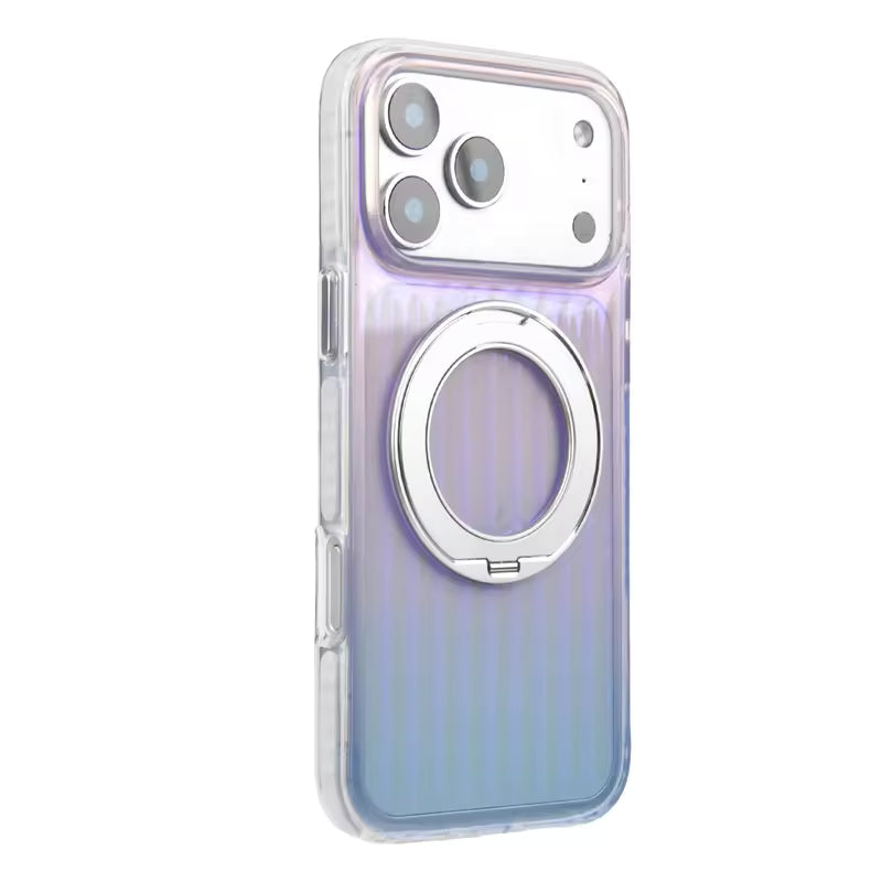 Gradient ColorBorder Transparent Case For iPhone