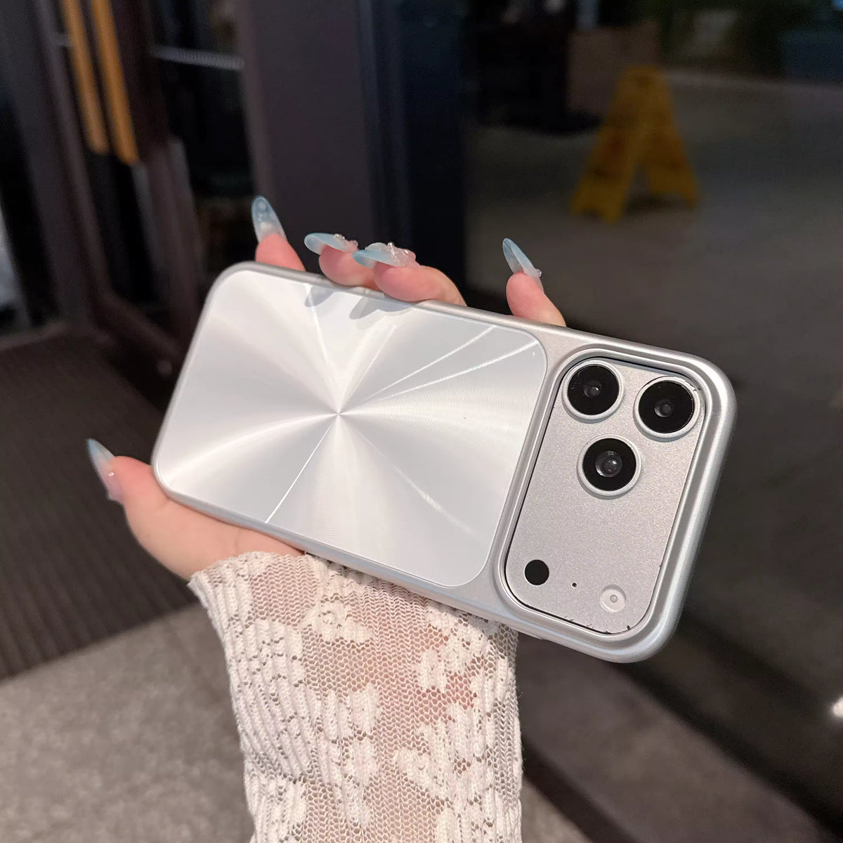 Geometric Starburst Shockproof Protective Case for iPhone