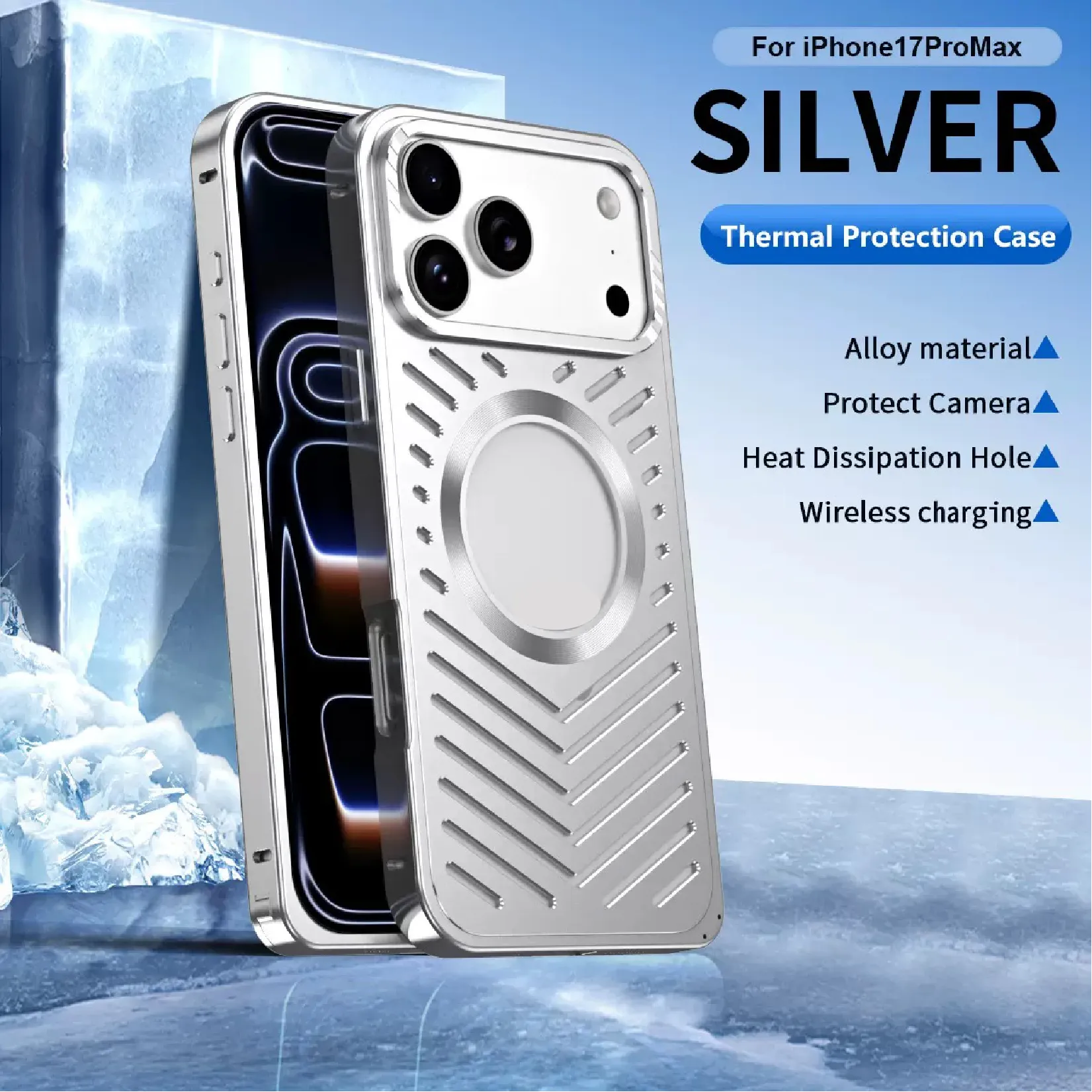 Auriglo Dissipation Aluminum Alloy iPhone Case