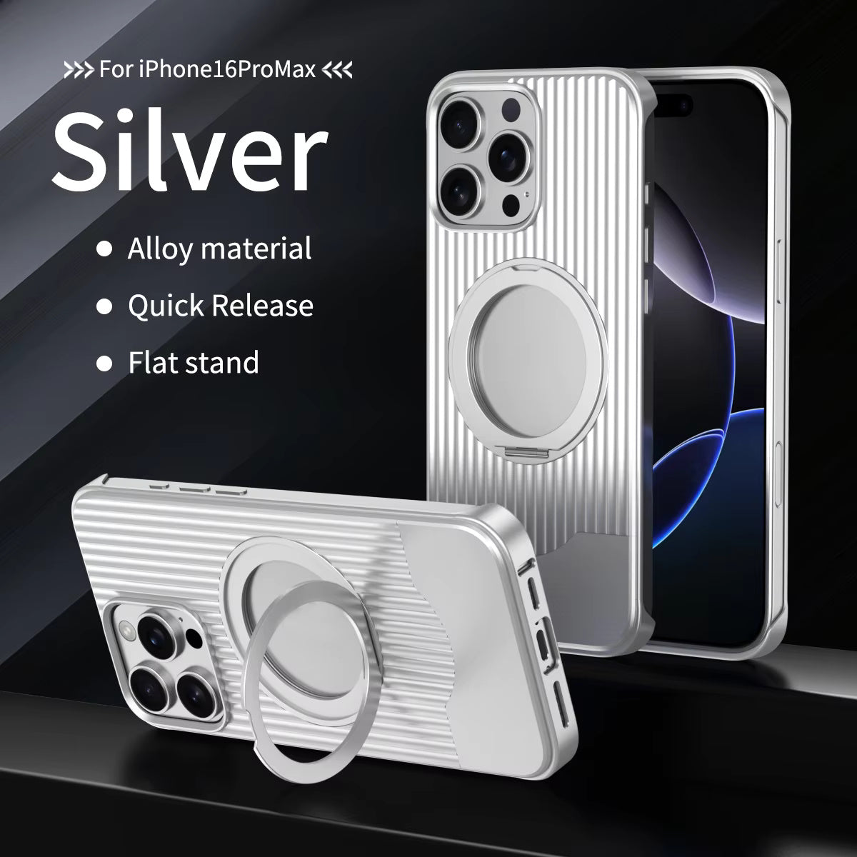 Luggage Style Metal Case For iPhone