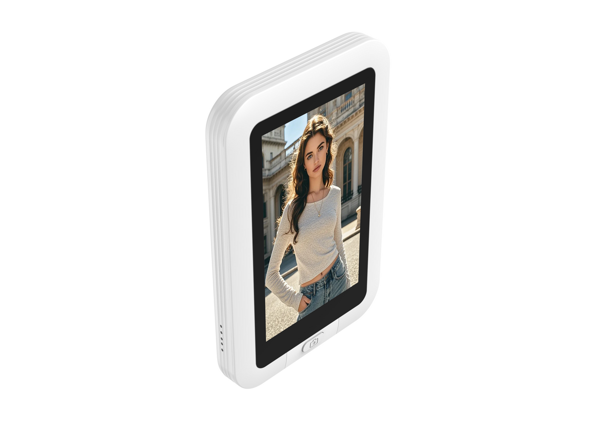 Ultra Fill Light Vlog Monitor Screen for iPhone and Android(wireless & 4k 30 fps recording supported)