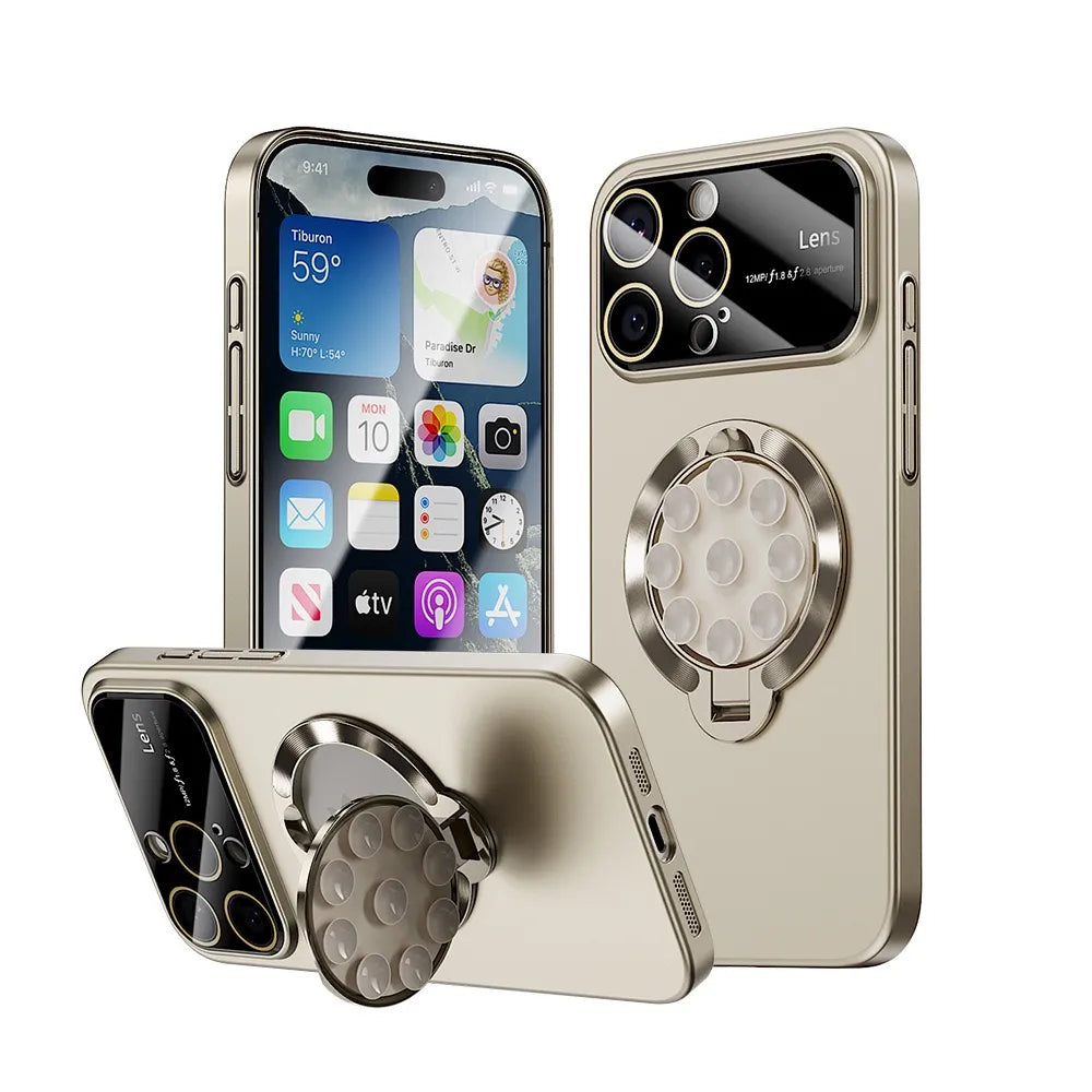 Sticky Pad Magnetic Case For iPhone