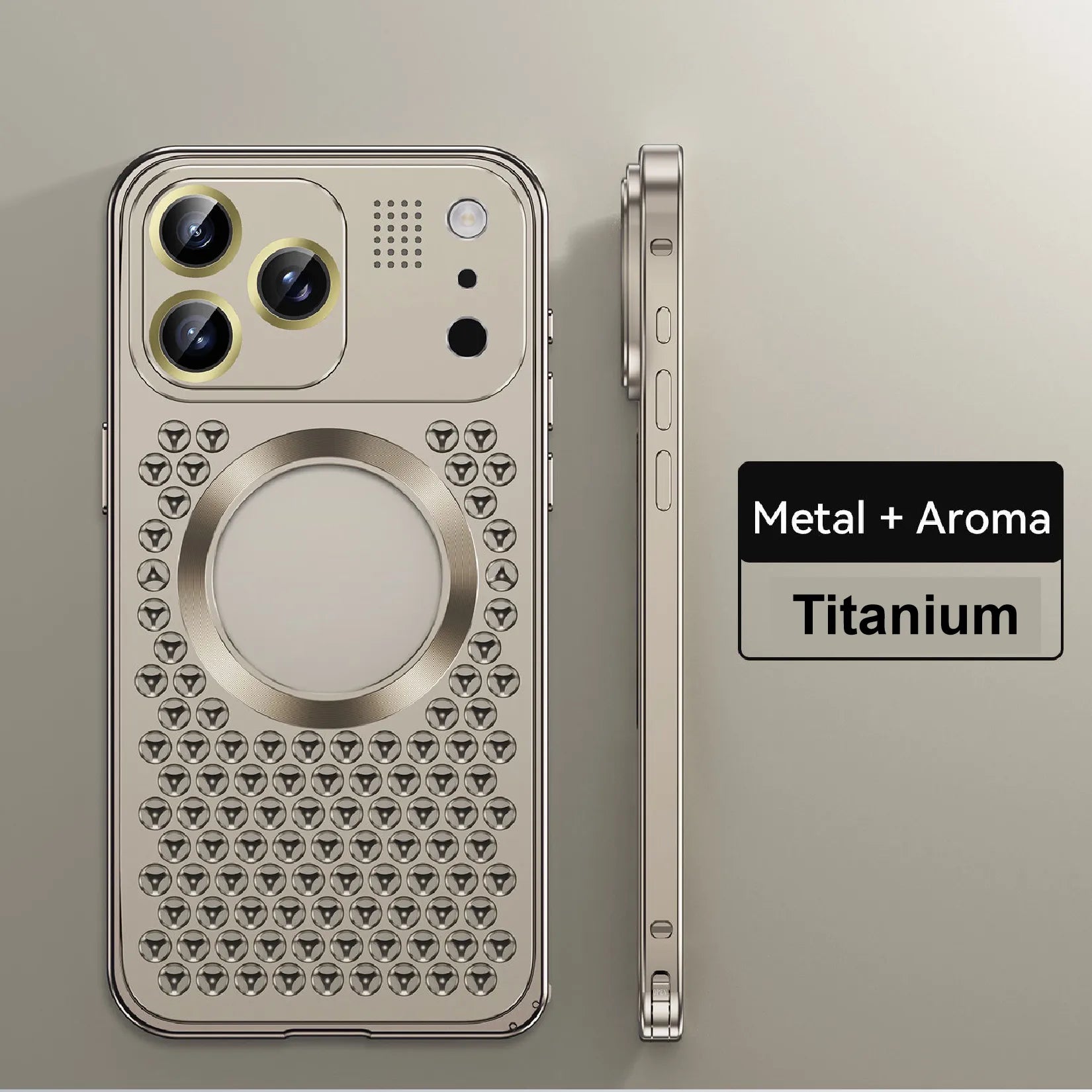 Magnetic Aromatherapy iPhone Case