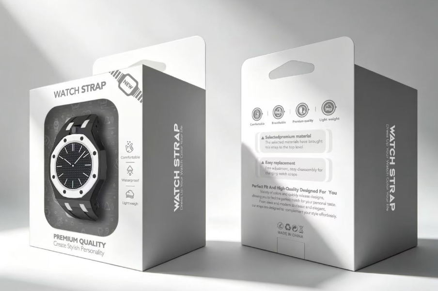 Luxury Stainless Steel Case With Silicon Strap For Swatch (12 o'clock Position Crown )