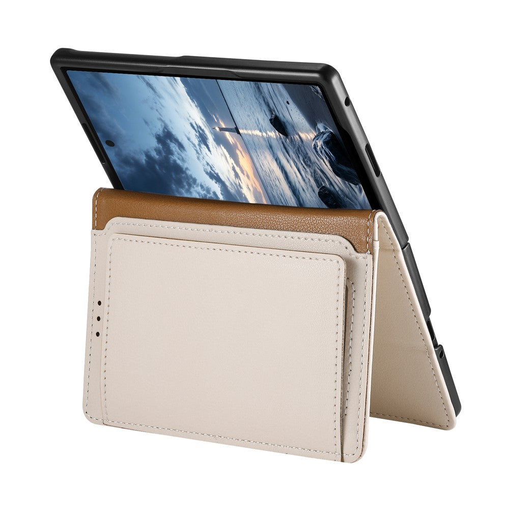 All-in-One Folio Leather Phone Case for iPhone Duo