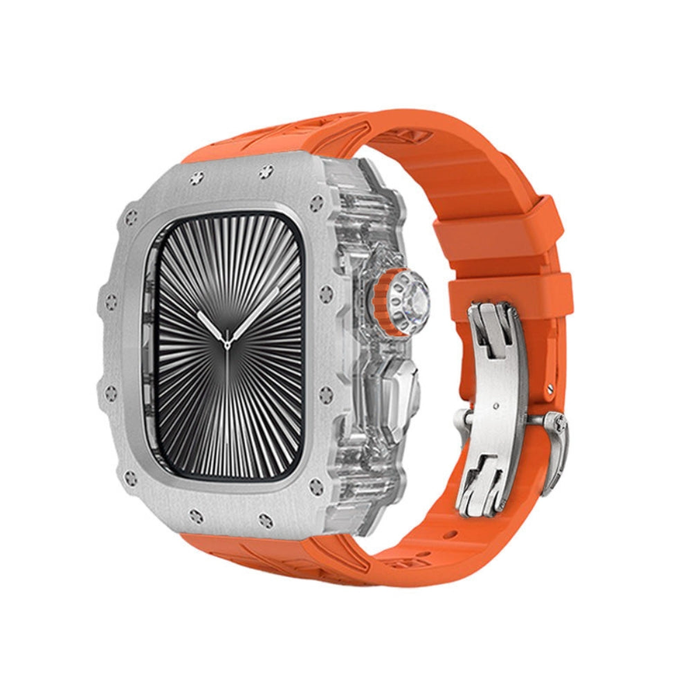 GLACIUM Ti Series Watch Case 49mm (Silver)