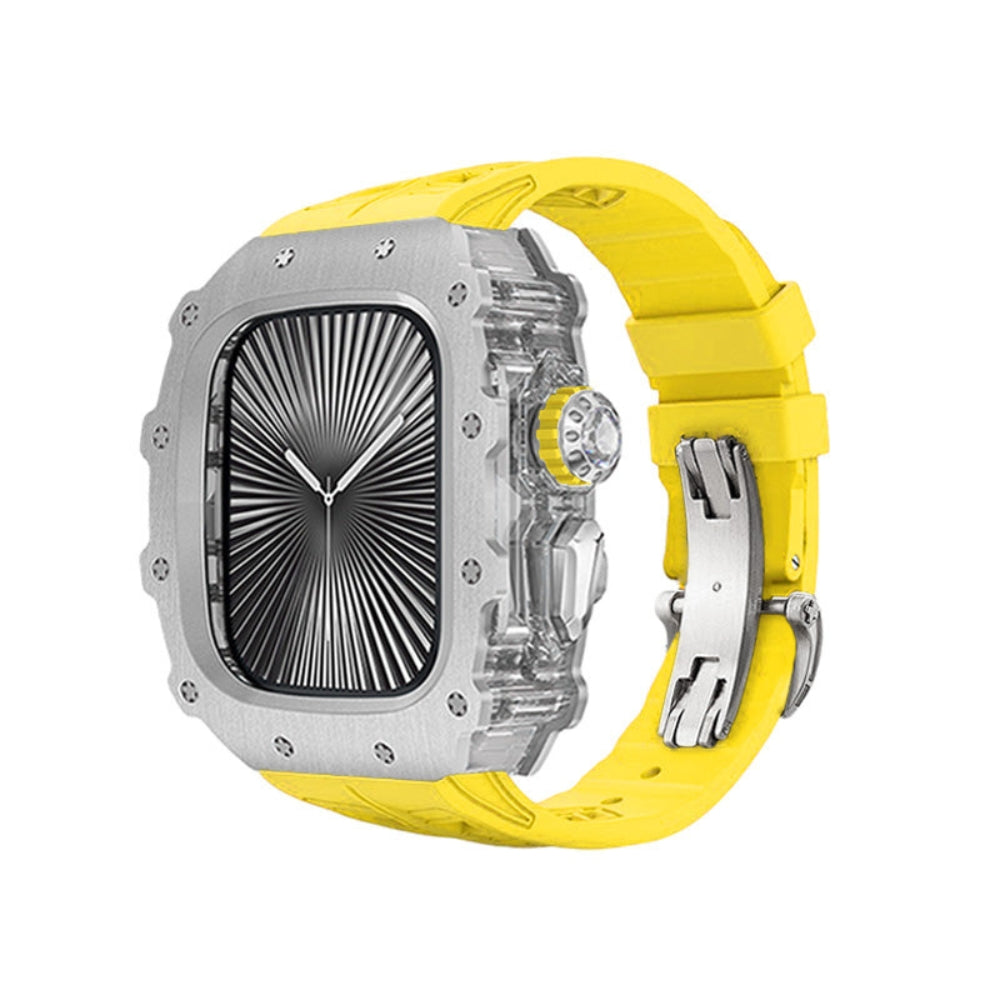 GLACIUM Ti Series Watch Case 49mm (Silver)