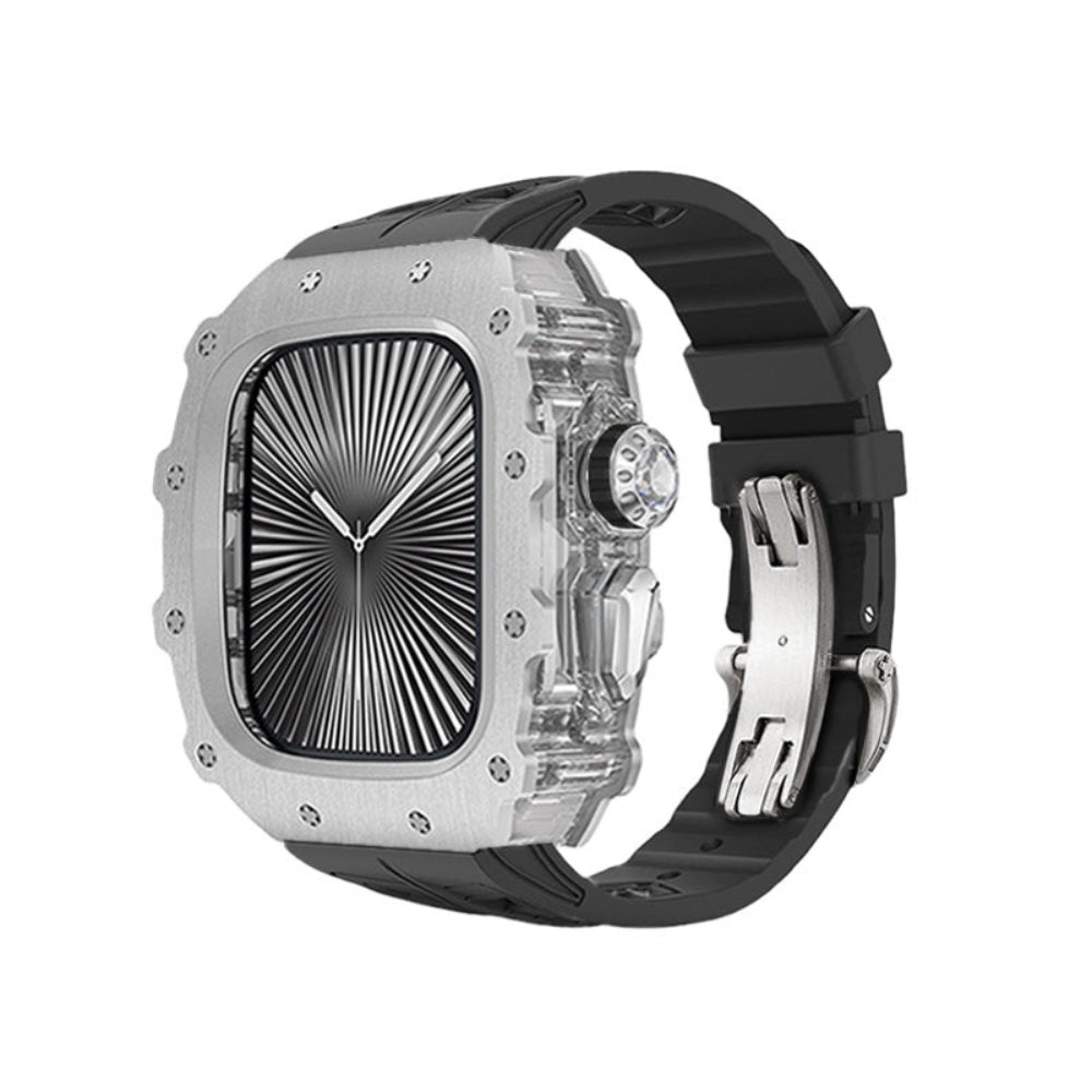 GLACIUM Ti Series Watch Case 49mm (Silver)