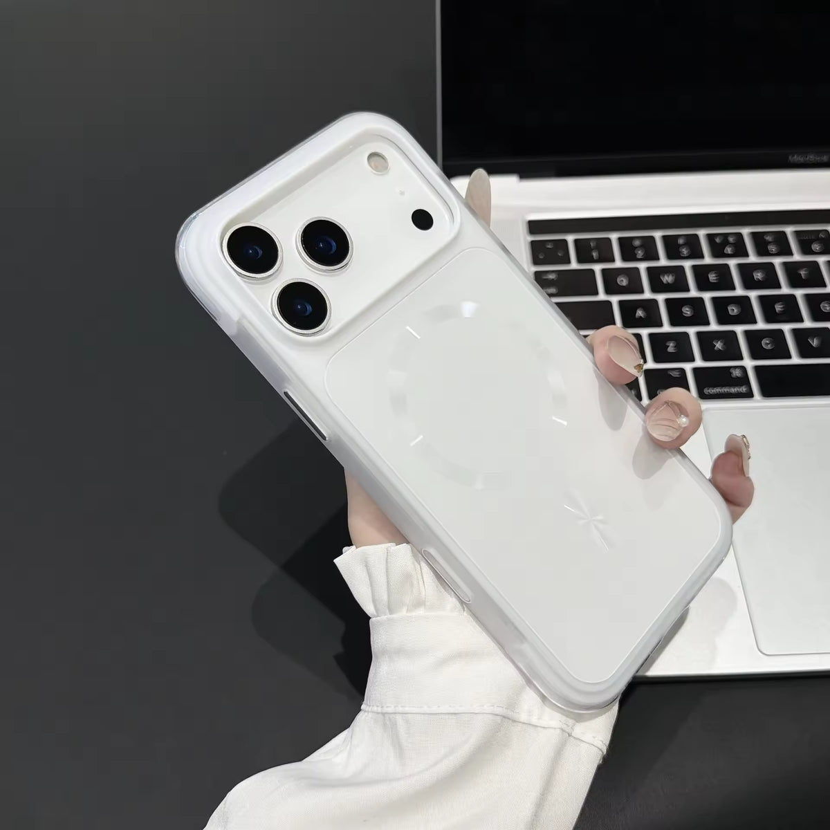 Frosted Magnetic Matte Case for iPhone