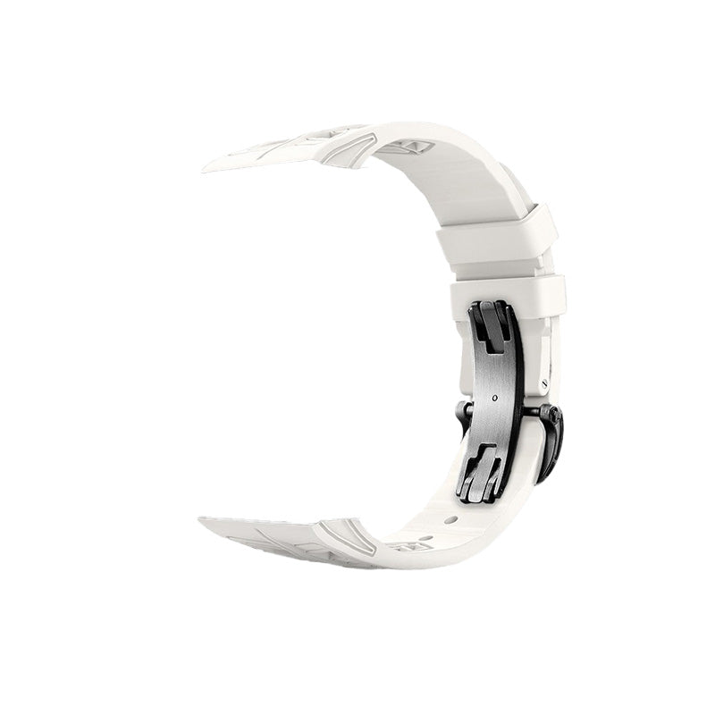 Auriglo Fluoro Rubber Strap for Glacium Series