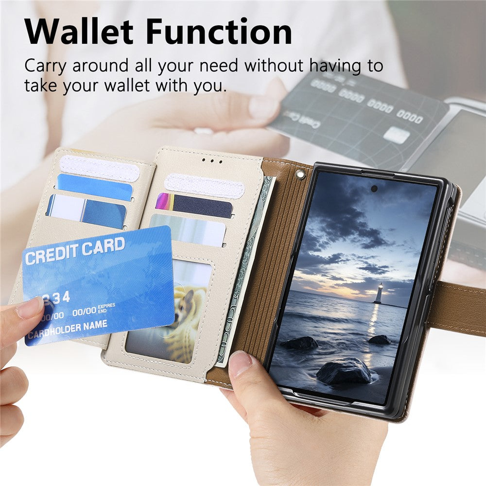 All-in-One Folio Leather Phone Case for iPhone Duo