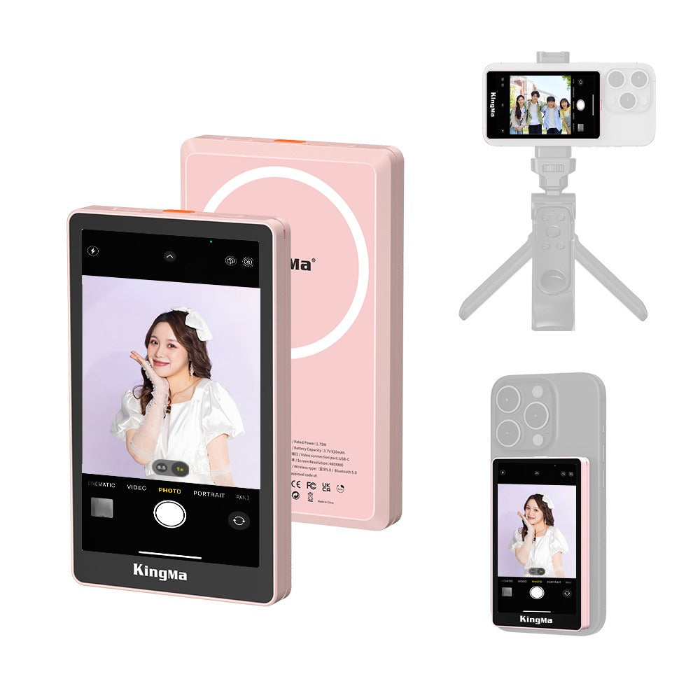 Vlog Selfie Monitor Screen For iPhone And Android