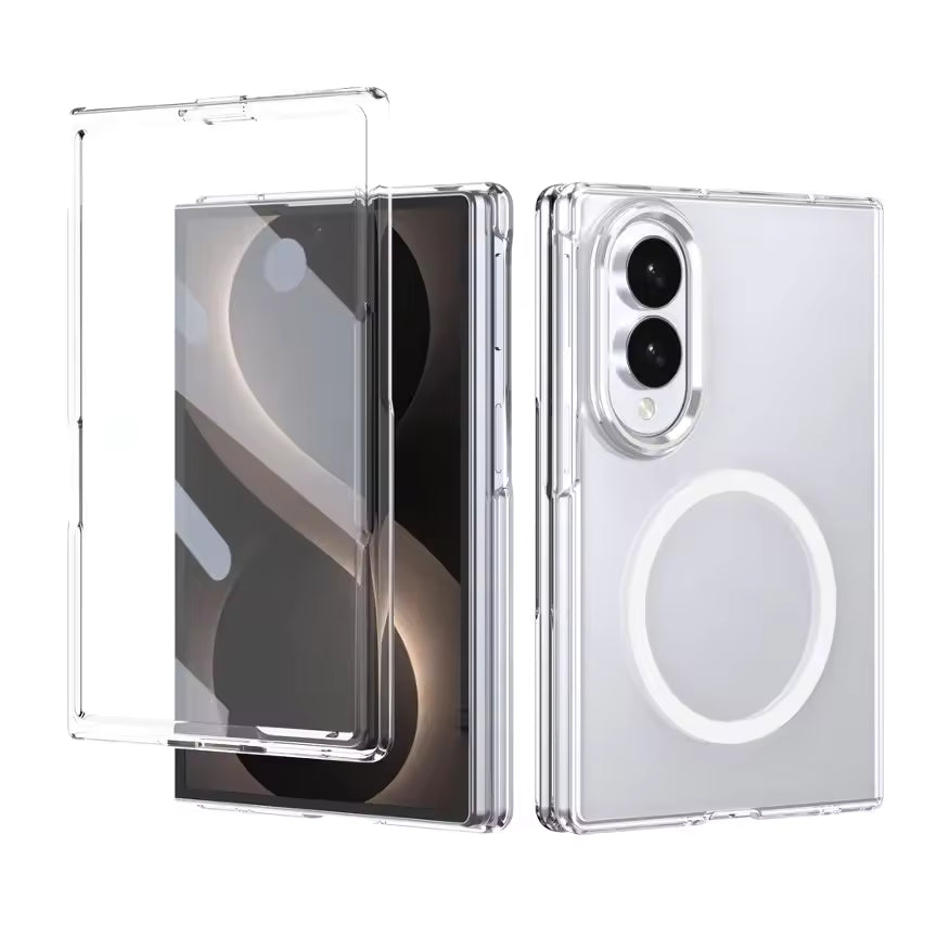 GlassFront ColorBorder Case For Samsung Fold