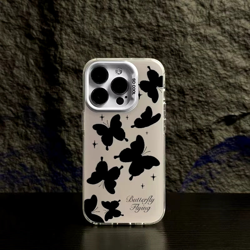 Butterfly Mirror Fashion Case For iPhone