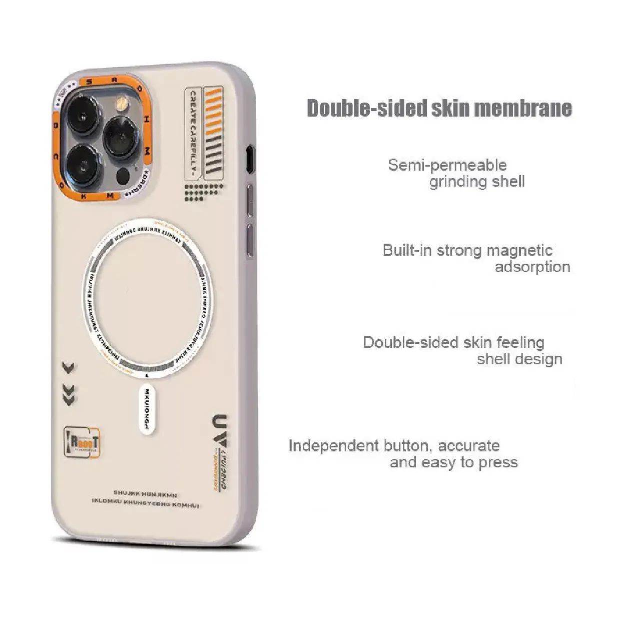 Cool TechStyle Magnetic Case For iPhone
