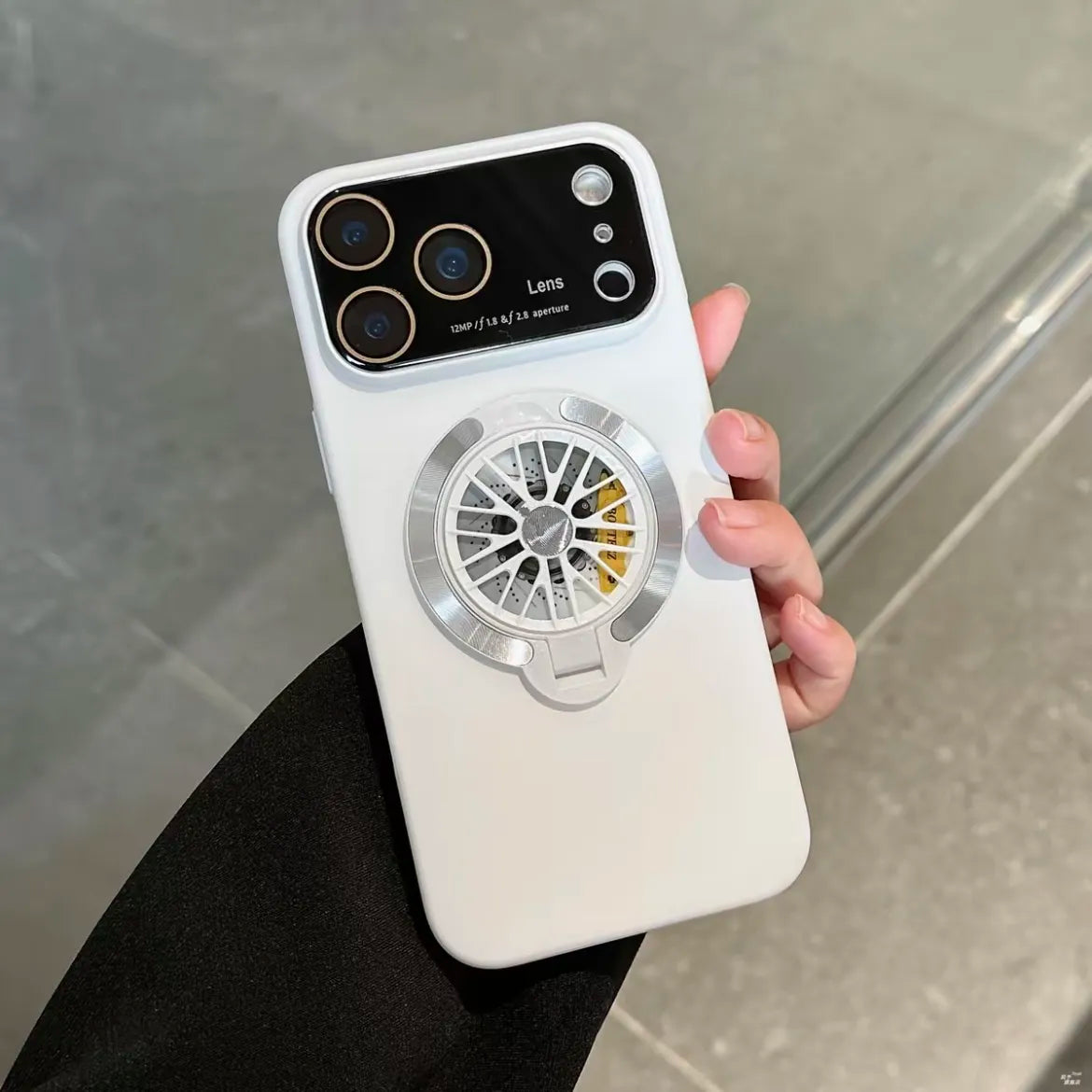 Rotating Wheel Stand Case For iPhone