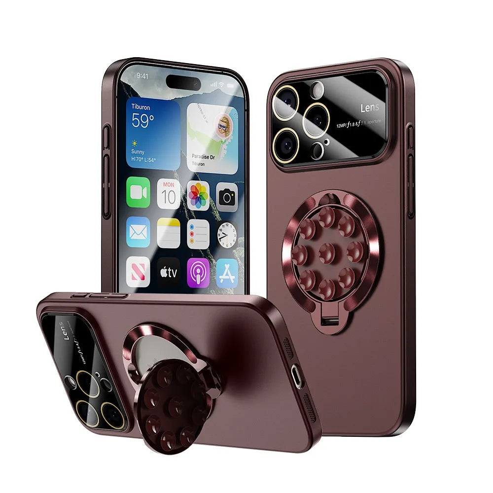 Sticky Pad Magnetic Case For iPhone