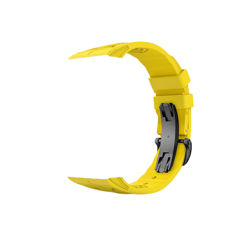 Auriglo Fluoro Rubber Strap for Glacium Series