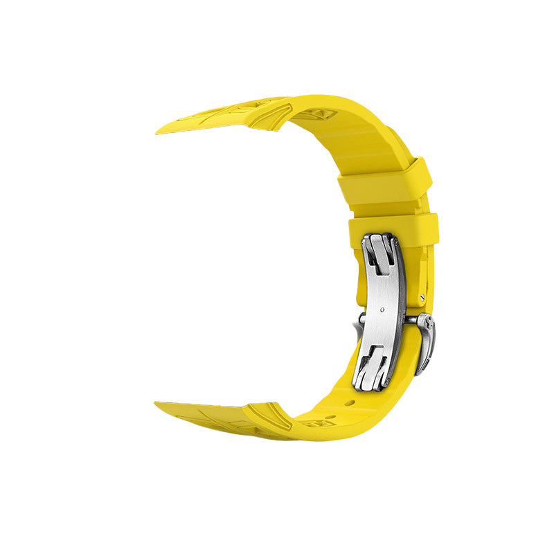 Auriglo Fluoro Rubber Strap for Glacium Series