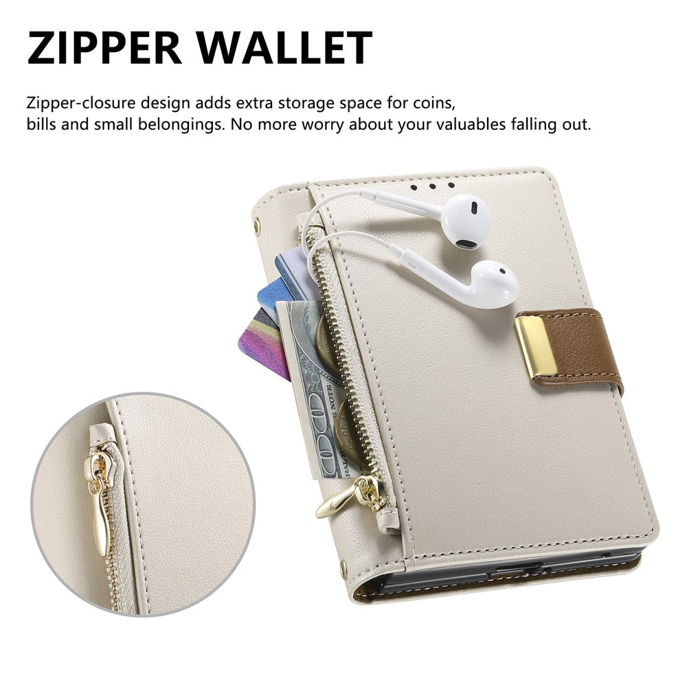 All-in-One Folio Leather Phone Case for iPhone Duo