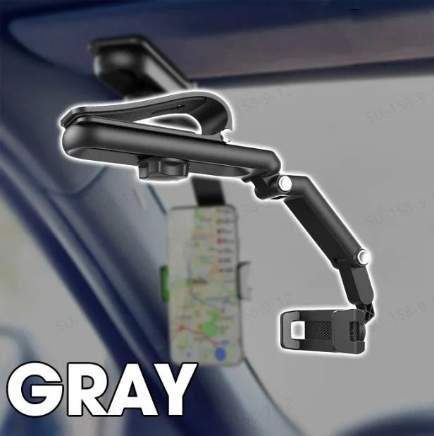 Rotatable and Retractable Car Phone Holder