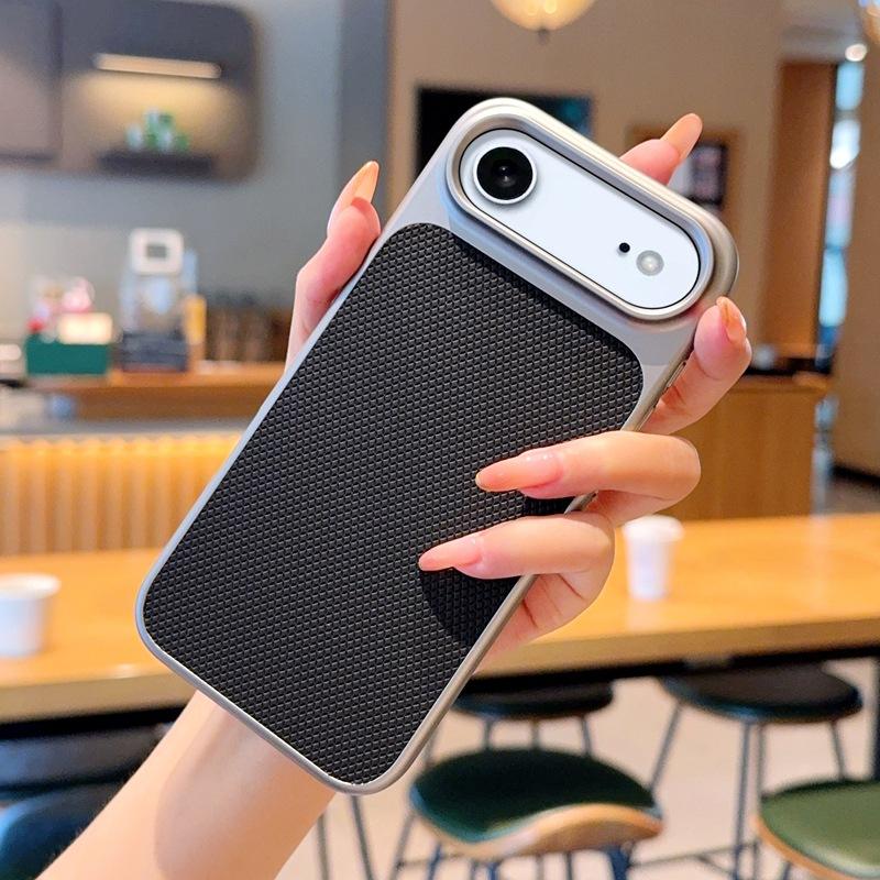 Metal Clad Pattern Case For iPhone