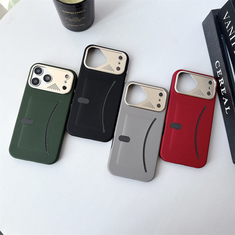 Texture Card Slots Holder Protective Case for iPhone
