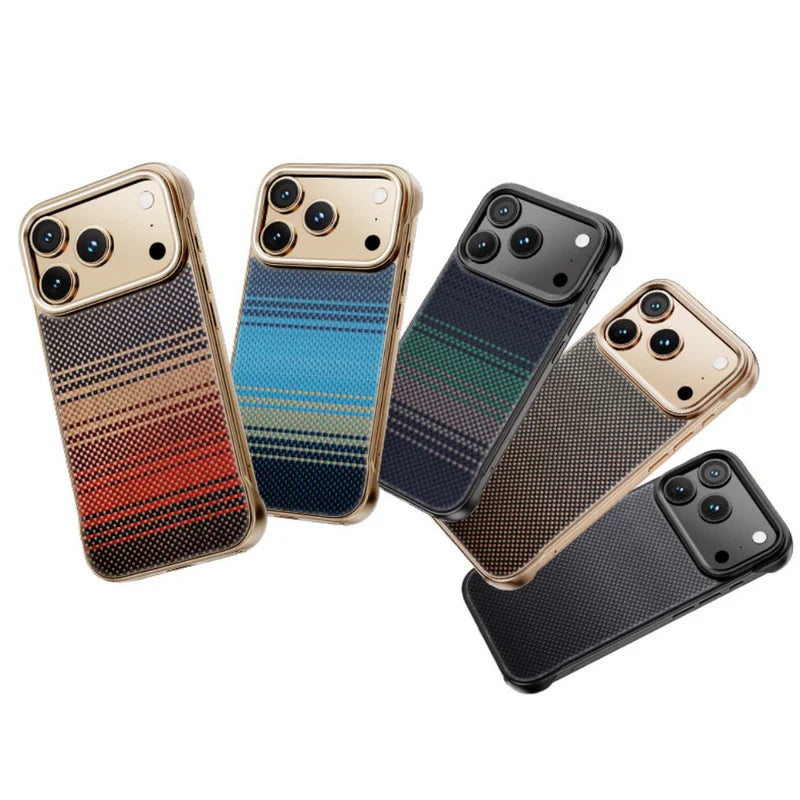 Metal Color Magnetic Case For iPhone