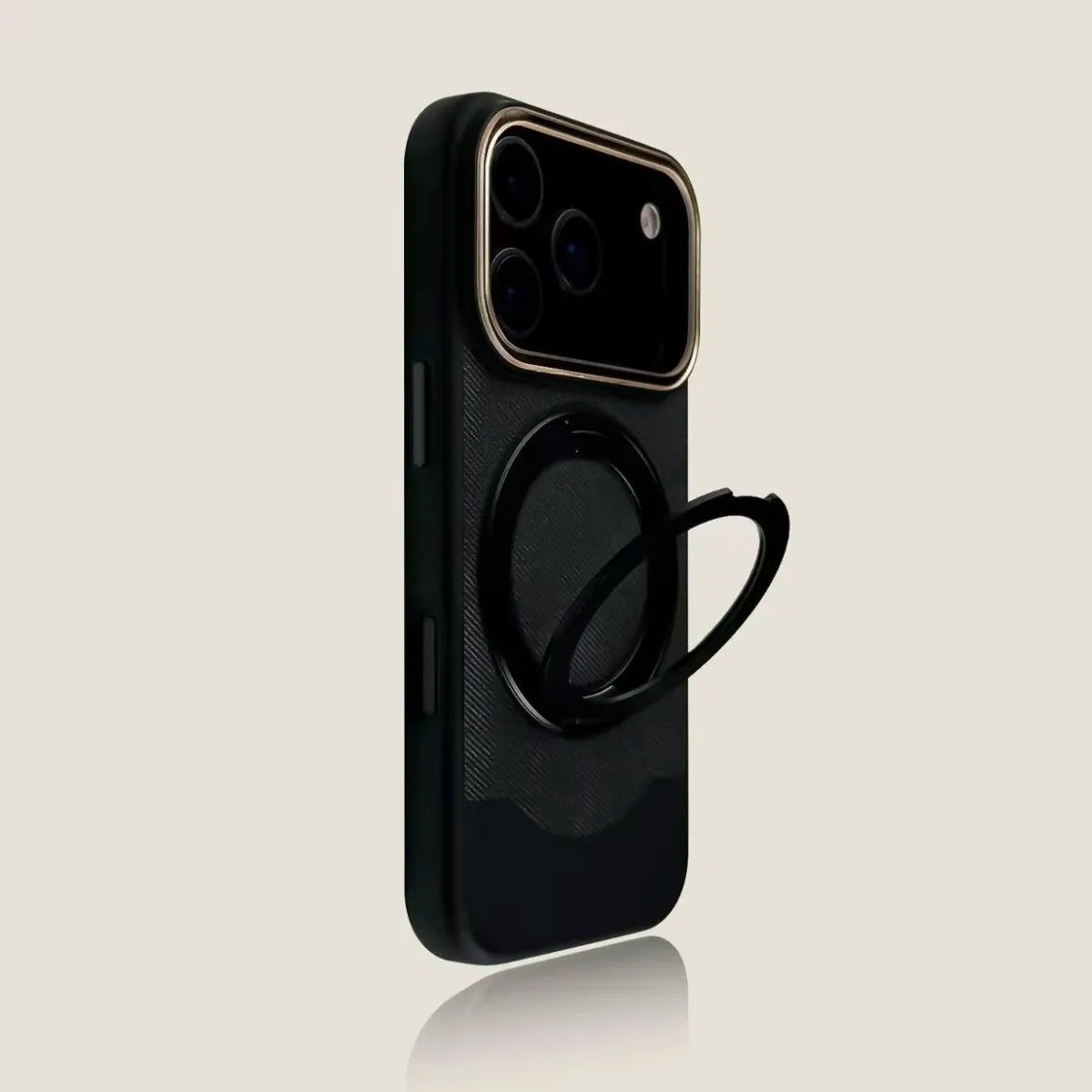 TPU Velvet Magnetic Stand Case For iPhone