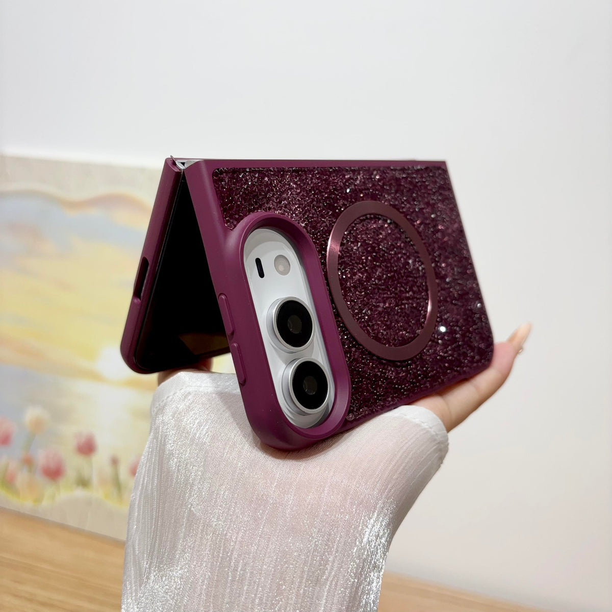 Glitter Diamond Hard Phone Case for iPhone Duo