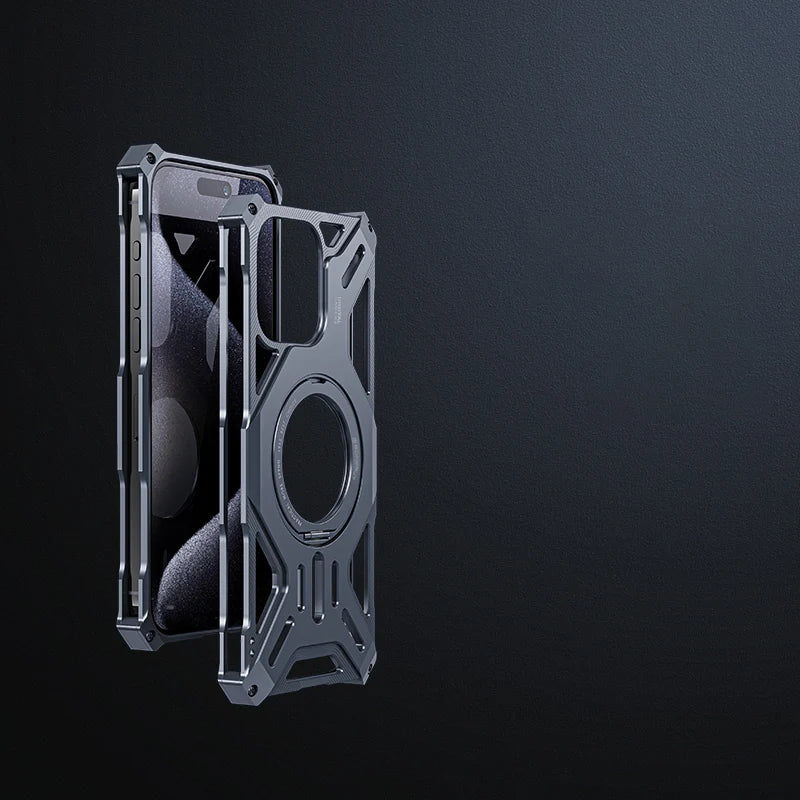 Luxury Hollow Aluminum iPhone Case