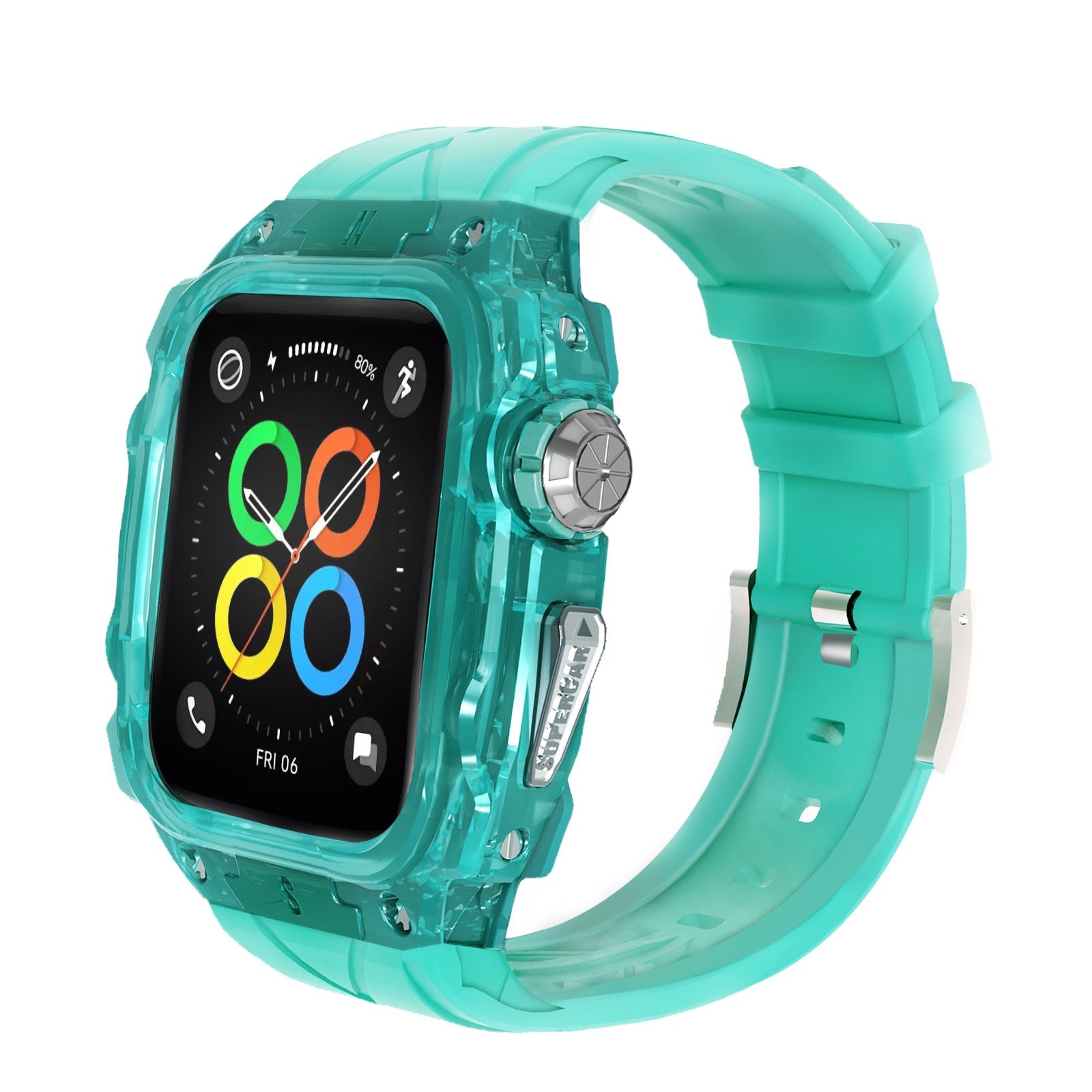 Silicone Watch Case 44/45mm Transparent