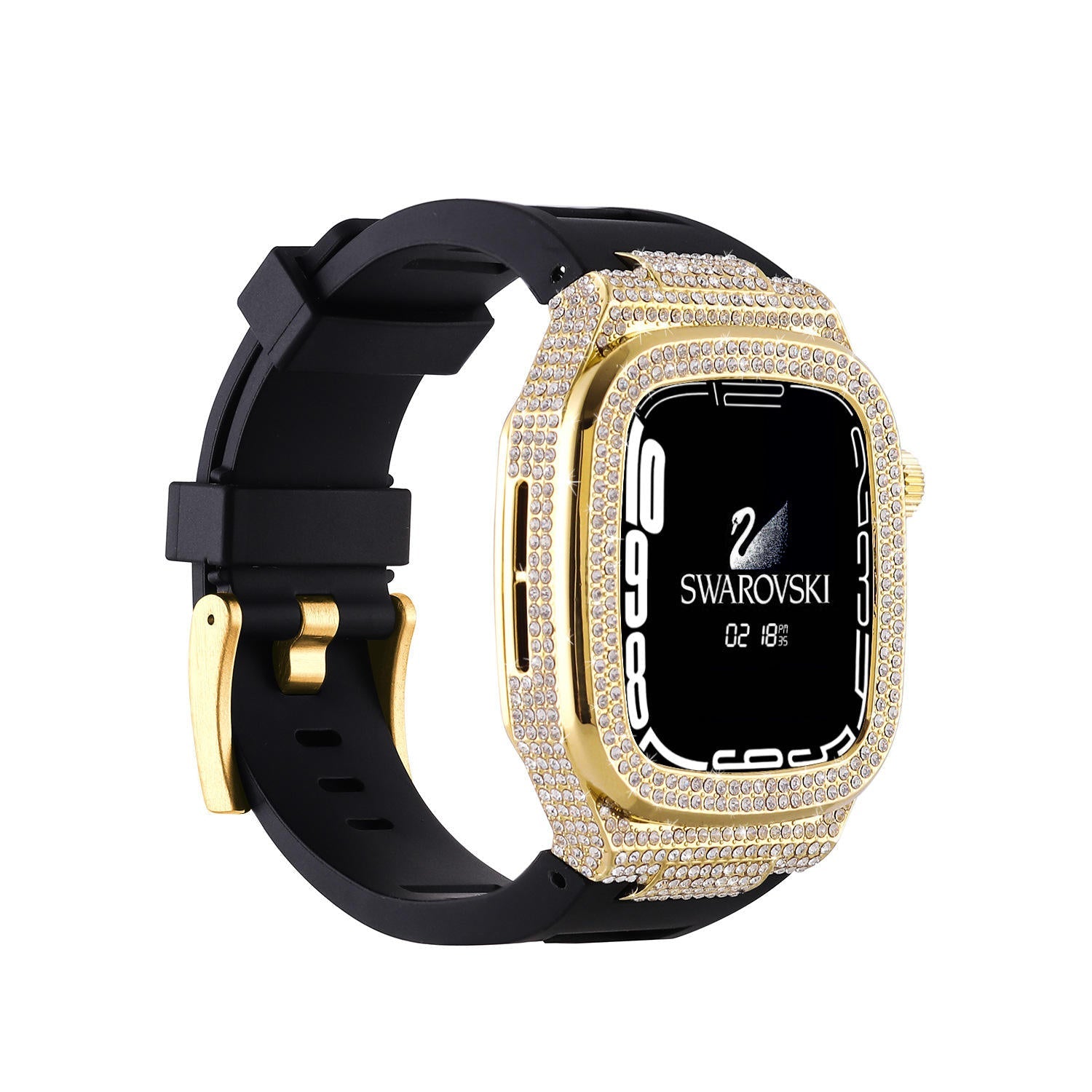 Luxury Bling Metal Watch Case Alloy 44mm/45mm